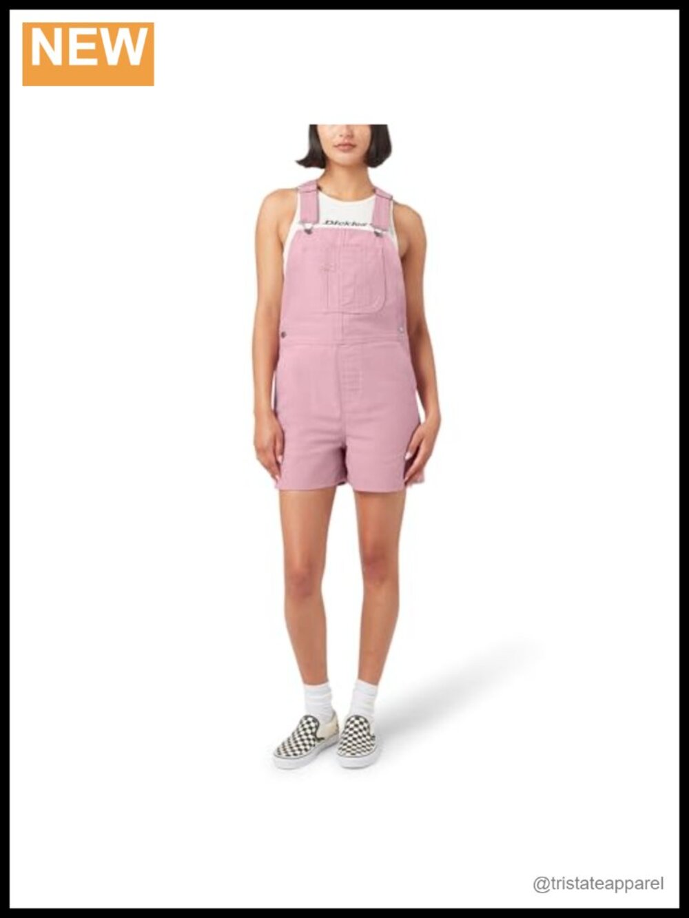 Duck Canvas Bib Shortalls Adjustable Straps Regular Fit